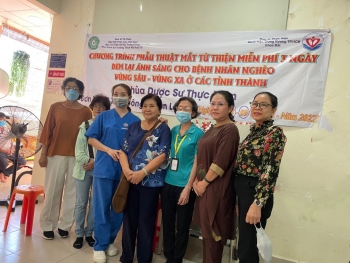 Phẫu thuật mắt miễn phí - Hoạt động mang lại ánh sáng cho bệnh nhân nghèo