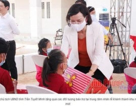 Lễ khánh thành nhà ở cho đối tượng bảo trợ xã hội tỉnh Bình phước