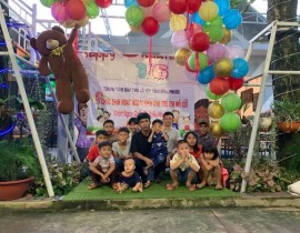 Trung tâm BTXH Bình Phước tở chức Quốc tể thiếu nhi 1/6/2020 cho trẻ mồ côi